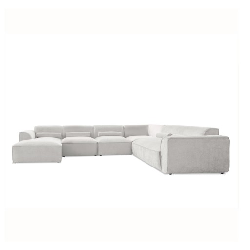 Colțar crem (cu colț pe partea dreaptă/în formă de "U") Flex Felix – Miuform