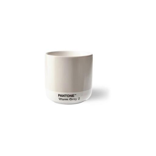 Cană gri deschis din ceramică 175 ml Cortado Warm Gray 2 – Pantone