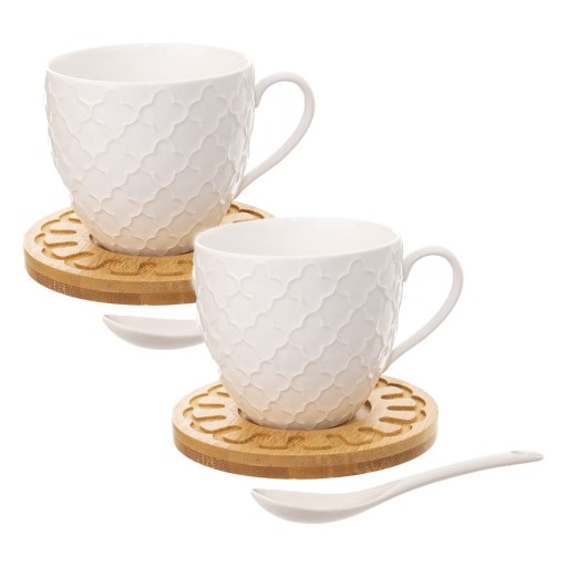Căni 2 buc. din porțelan 250 ml Whiteline – Orion