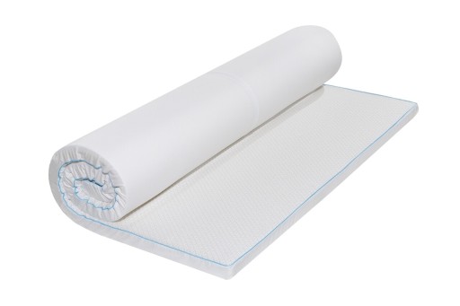 Topper Green Future, Argentum Therapy Memory Arctic Gel 7 zone de confort, 80x190 cm, H 5 cm