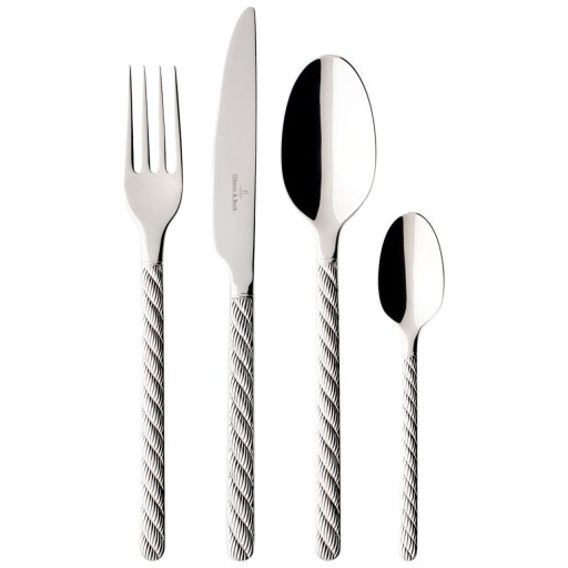 Set tacamuri 24 piese, Villeroy &amp; Boch, Montauk, inox 18/10