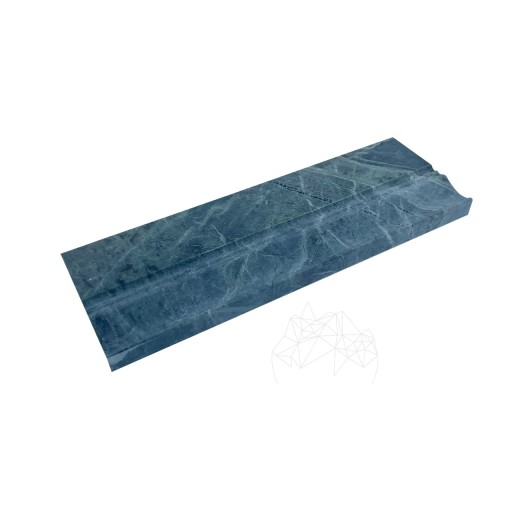 Bagheta M10 Marmura Teos Green, 10 x 30.5 x 2 cm