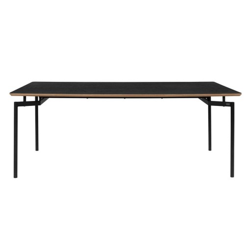 Masă de dining neagră 100x200 cm Alto – Støraa