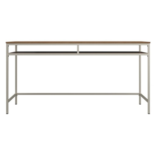 Birou cu blat cu aspect de lemn de nuc 51x153 cm Bradford – Støraa