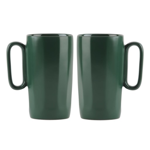 Căni verde-închis 2 buc. din gresie 330 ml Fuori – Vialli Design