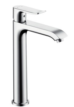 Baterie lavoar Hansgrohe Metris 200  ventil pop-up  pentru lavoar tip bol  crom