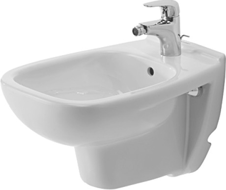 Bideu suspendat Duravit D-Code  alb