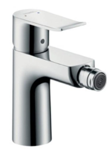 Baterie bideu Hansgrohe Metris   crom