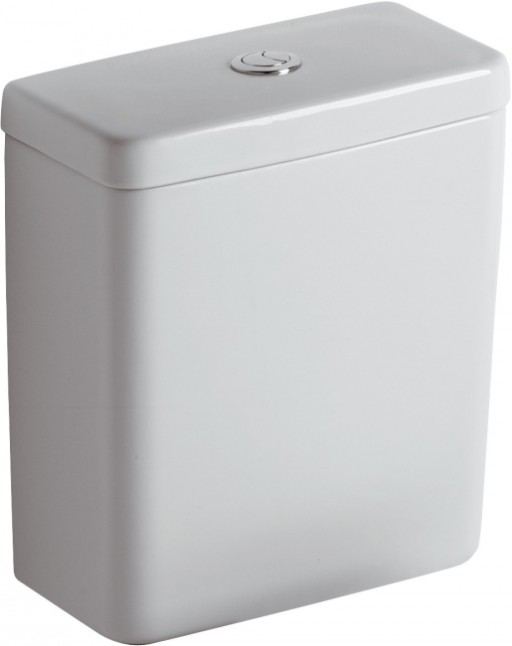 Rezervor Ideal Standard pentru vas wc pe pardoseala Connect Cube  alimentare la baza  alb