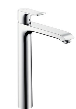 Baterie lavoar Hansgrohe Metris 260  ventil pop-up  pentru lavoar tip bol  crom