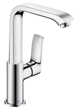 Baterie lavoar Hansgrohe Metris 230  ventil pop-up  crom