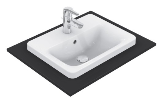 Lavoar Ideal Standard Connect Rectangular 58x42cm  montare in blat