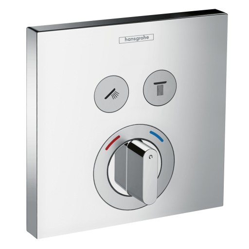 Baterie cada - dus Hansgrohe ShowerSelect cu montaj incastrat  necesita corp ingropat