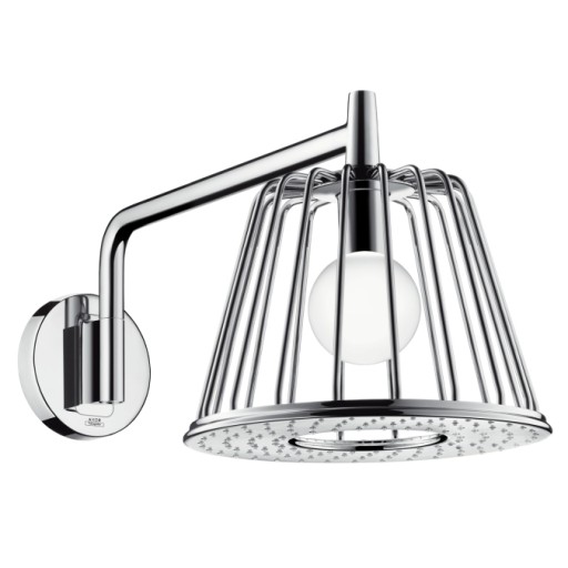Palarie dus cu lampa LED Axor Nendo  prindere perete