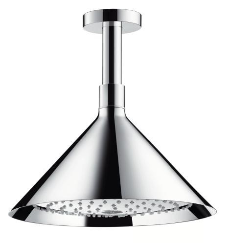 Palarie dus Axor Front 240 cu 2 tipuri jet  prindere tavan