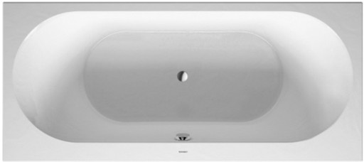 Cada baie rectangulara Duravit Darling New 180x80cm  acril  montaj incastrat sau cu panouri