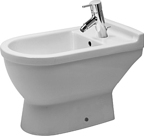 Bideu pe pardoseala Duravit Starck 3  65cm