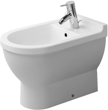 Bideu pe pardoseala Duravit Starck 3  56cm