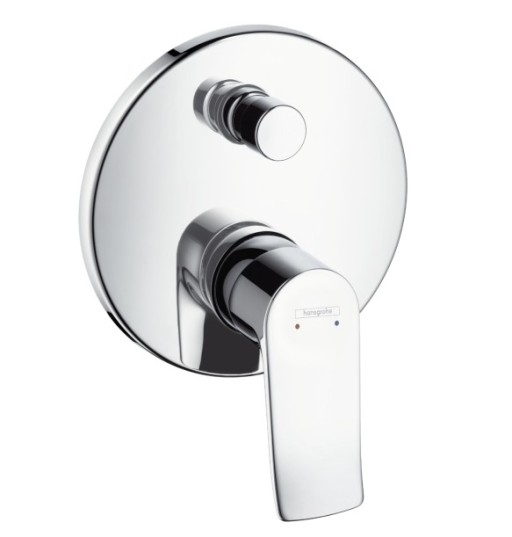 Baterie cada - dus Hansgrohe Metris cu montaj incastrat  necesita corp ingropat