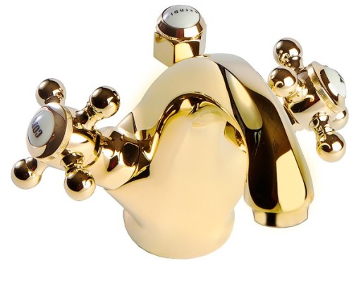 Baterie lavoar Kludi 1926  ventil pop-up  Gold