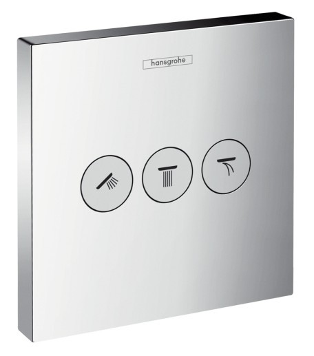 Divertor Hansgrohe Shower Select pentru 3 consumatori  necesita corp ingropat