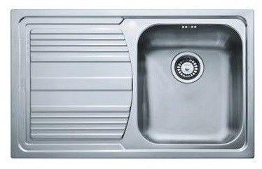 Chiuveta bucatarie Franke Logica Line LLX 611  picurator stanga  790x500  inox lucios