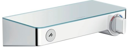 Baterie dus termostatata Hansgrohe ShowerTablet Select 300 alb/crom
