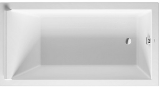 Cada baie rectangulara Duravit Starck 170x90cm  acril  incastrabila