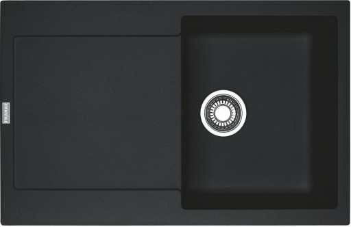 Chiuveta bucatarie Franke Maris MRG 611 reversibila  780x500mm  tehnologie Sanitized  fragranite  Nero