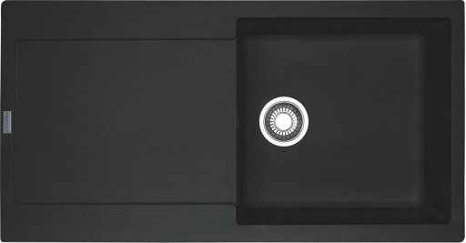 Chiuveta bucatarie Franke Maris MRG 611-L reversibila  970x500mm  tehnologie Sanitized  fragranite  Nero