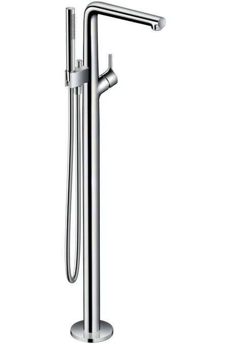 Baterie cada cu montaj pe pardoseala Hansgrohe Talis S  necesita corp ingropat