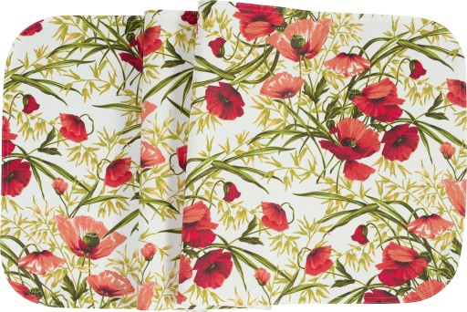 Napron Sander Garden Bistro Alvor 50x140cm  acoperire acrylica  01 Red