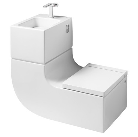 Set concept Roca W+W contine lavoar  baterie lavoar  vas wc si capac