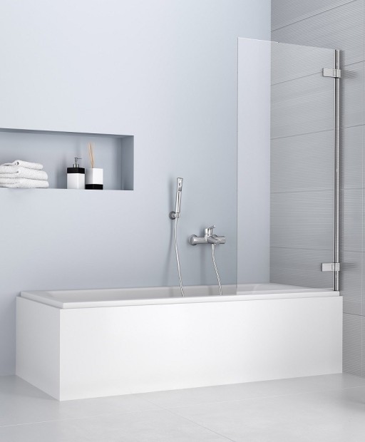 Paravan cada Radaway Arta PNJ 70 R  un element mobil  70x150cm  deschidere dreapta  profil Chrome+