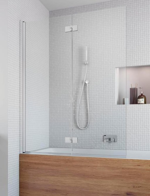 Paravan cada Radaway Essenza New PND 120/L  doua elemente mobile  120x152cm  deschidere stanga