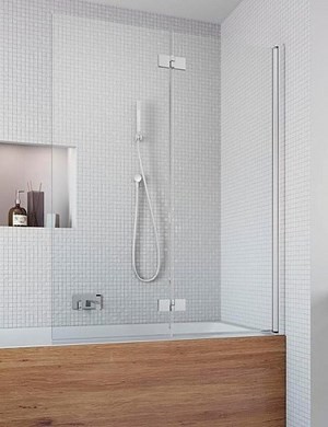 Paravan cada Radaway Essenza New PND 120/R  doua elemente mobile  120x152cm  deschidere dreapta