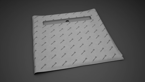 Kit rigola de dus Radaway RadaDrain 80x80cm  placare 8-12mm