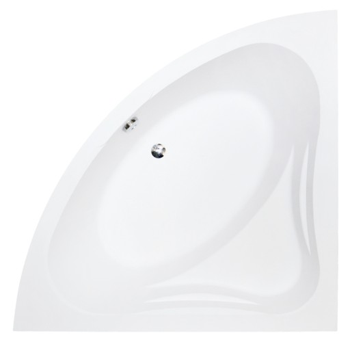 Cada baie de colt Besco Mia 140x140cm  acril