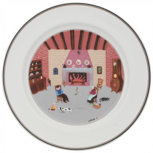Farfurie plata Villeroy & Boch Design Naif Fireplace 27 cm