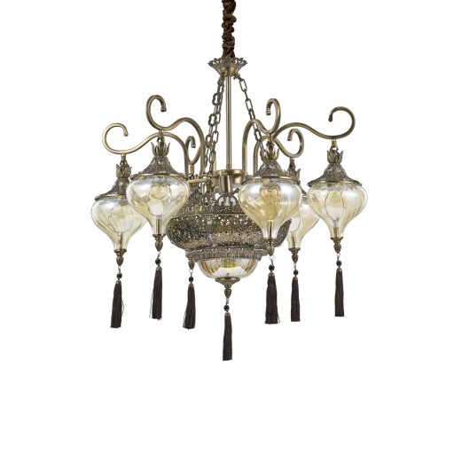 Lustra Ideal Lux Harem SP9  9x60W  75x80-170cm  alama antichizata