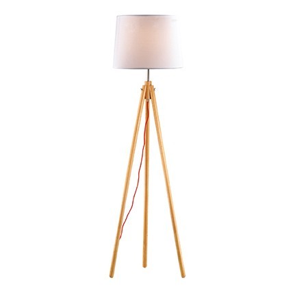 Lampadar Ideal Lux York PT1  1x60W  48x164cm  lemn