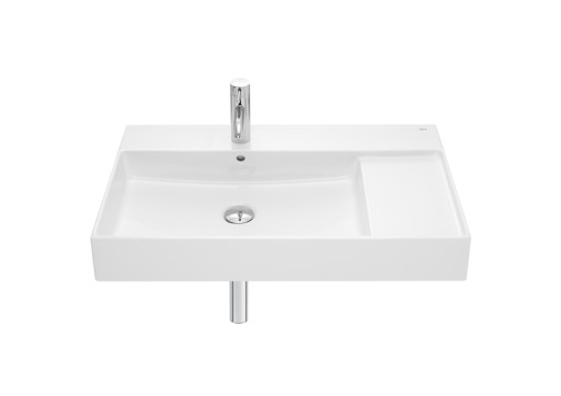 Lavoar Roca Inspira Square 800x490mm  montare pe mobilier  alb