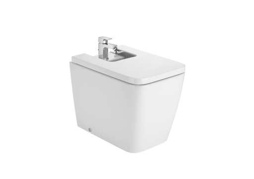 Bideu Roca Inspira Square back-to-wall  370x560cm  alb