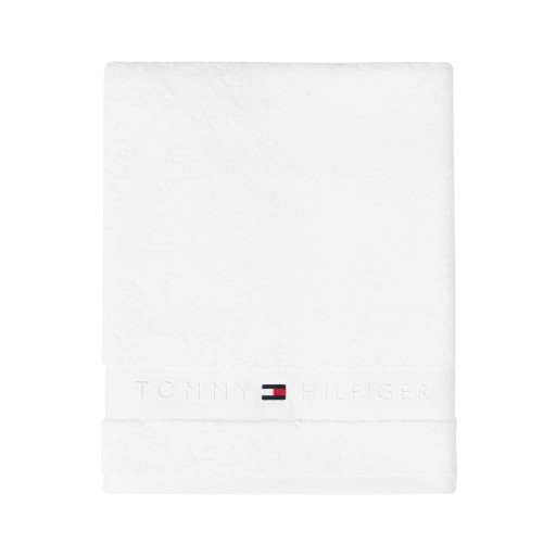 Prosop baie Tommy Hilfiger Plain 2 50x100cm  Alb