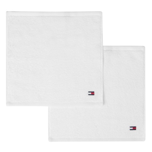 Prosop baie Tommy Hilfiger Plain 2 30x30cm  Alb