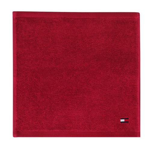 Prosop baie Tommy Hilfiger Plain 2 30x30cm  Rosu
