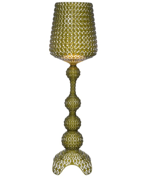 Lampadar Kartell Kabuki design Ferruccio Laviani  LED 25W  h165cm  verde transparent