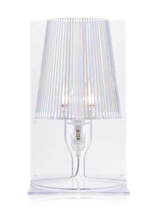 Veioza Kartell Take design Ferruccio Laviani  E14 max 5W LED  h31cm  transparent