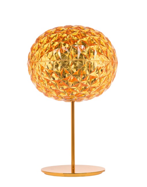 Veioza Kartell Planet design Tokujin Yoshioka  LED  d33cm  galben