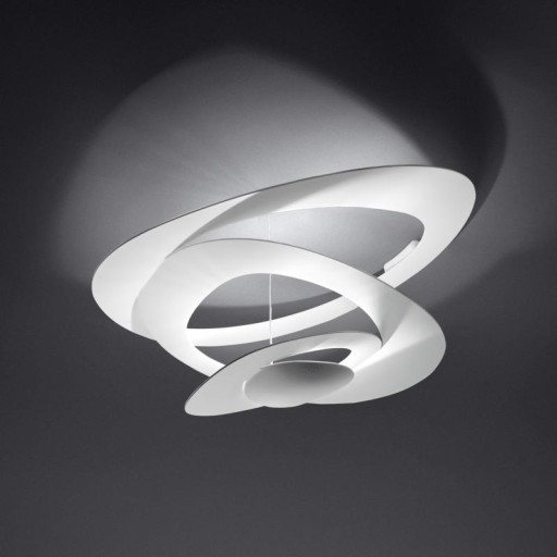 Plafoniera Artemide Pirce Mini design Giuseppe Maurizio Scutella  LED 44W  alb